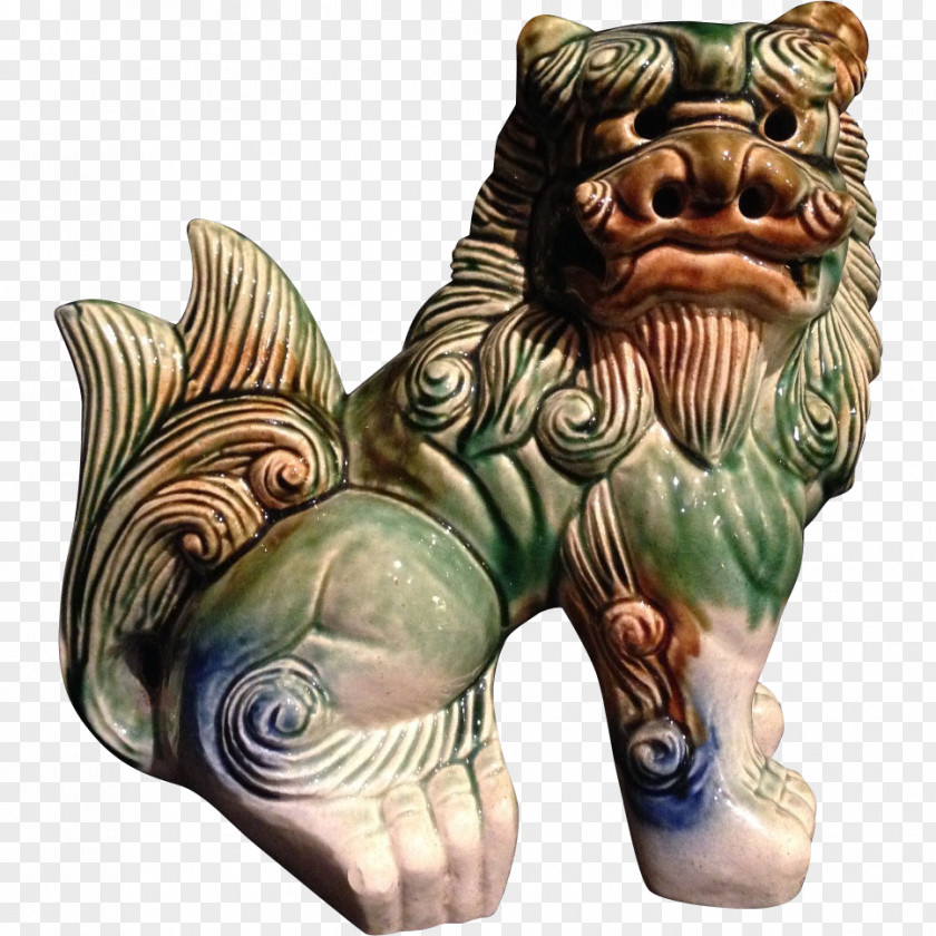 Japanese Ornament Sculpture Carnivora Figurine PNG