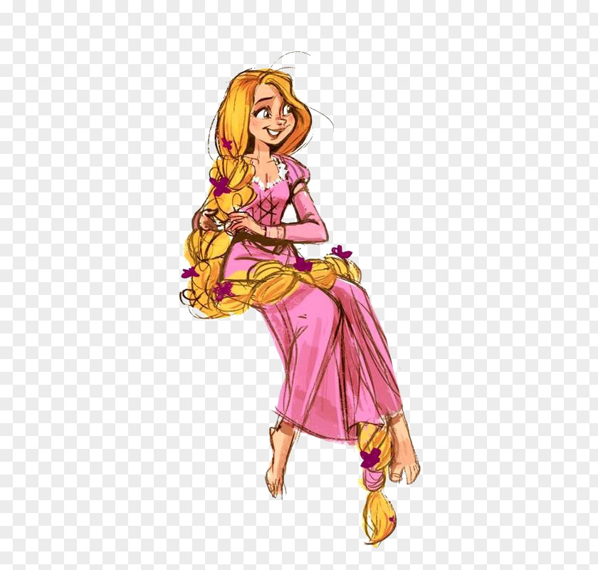 Princess Of Europe And America Rapunzel Disney The Walt Company Illustration PNG