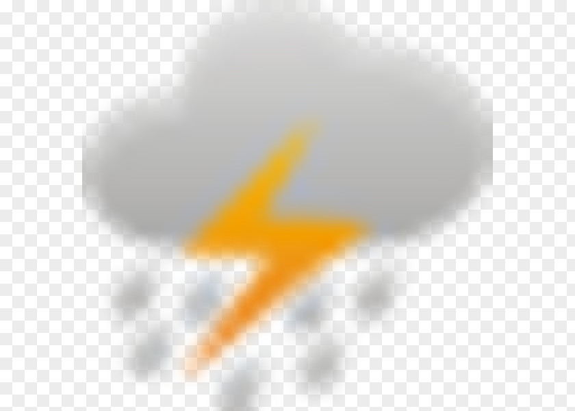 Thunder Symbol Rain Cloud Thunderstorm Clip Art PNG