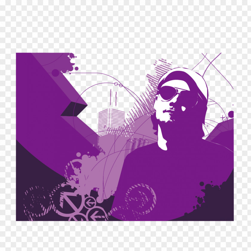 Vector Purple Decorative Pattern Euclidean Drawing Clip Art PNG
