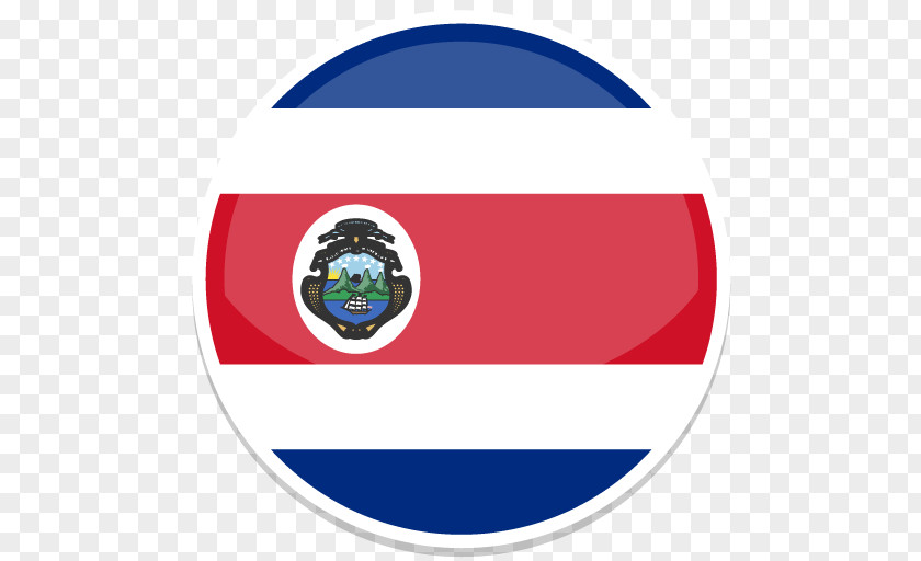 Costa Rica Logo Flag Brand Area Font PNG