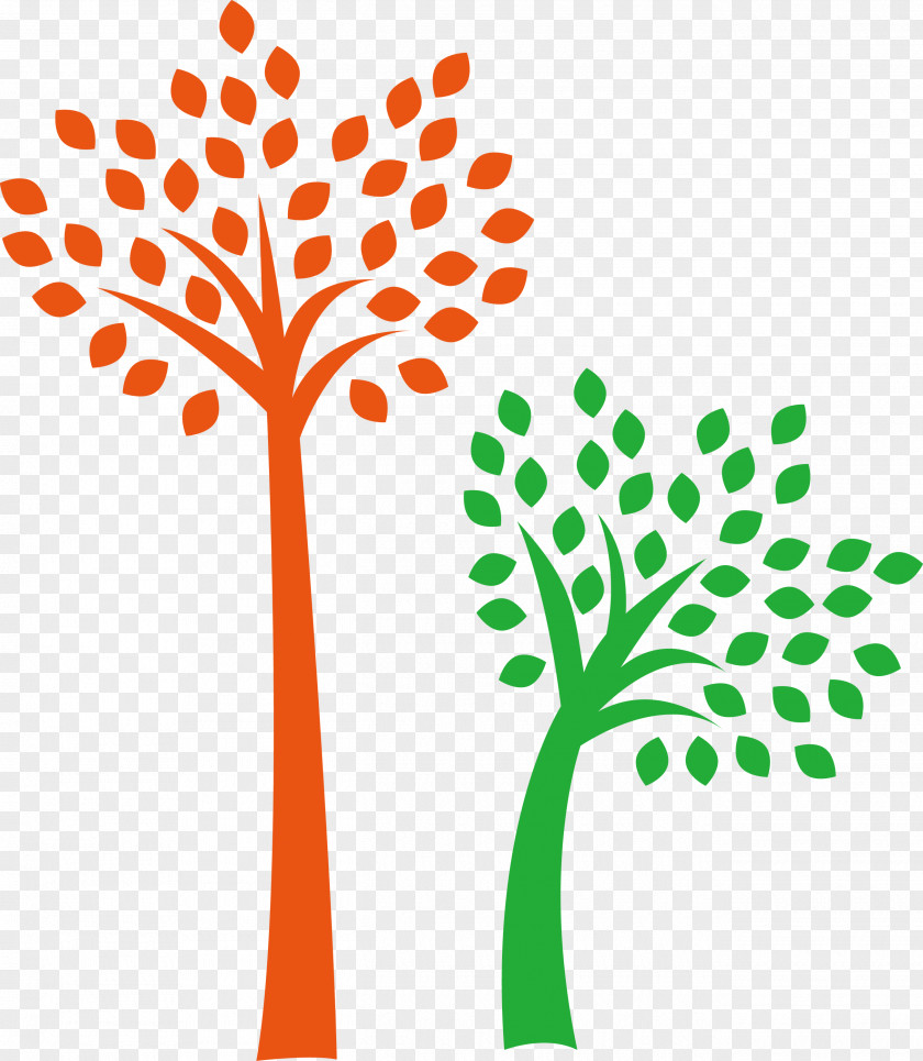 Leaf Line Tree Plant Stem PNG