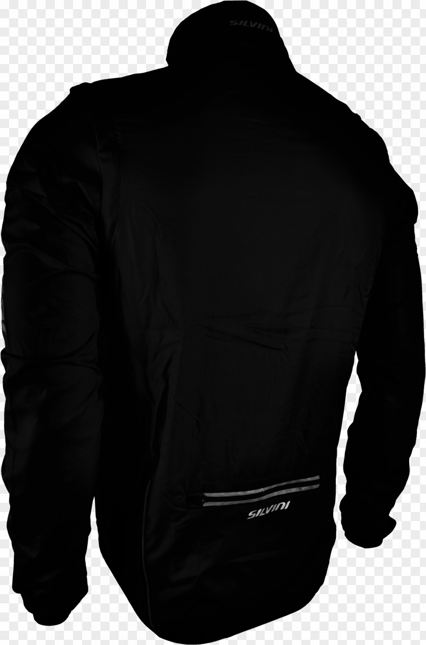 Men's Jacket Hoodie Zipper Sweater Black PNG