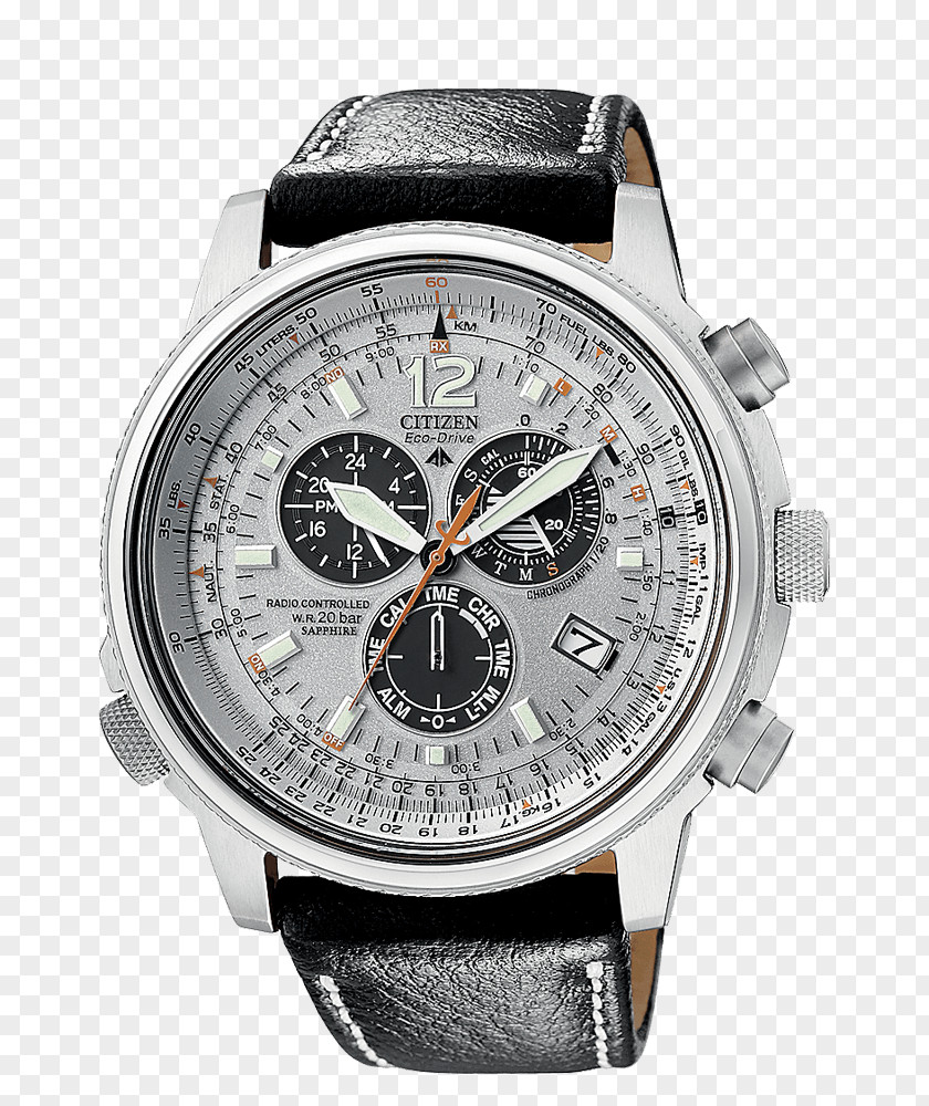 Watch Eco-Drive Strap Citizen Holdings Radio Clock PNG