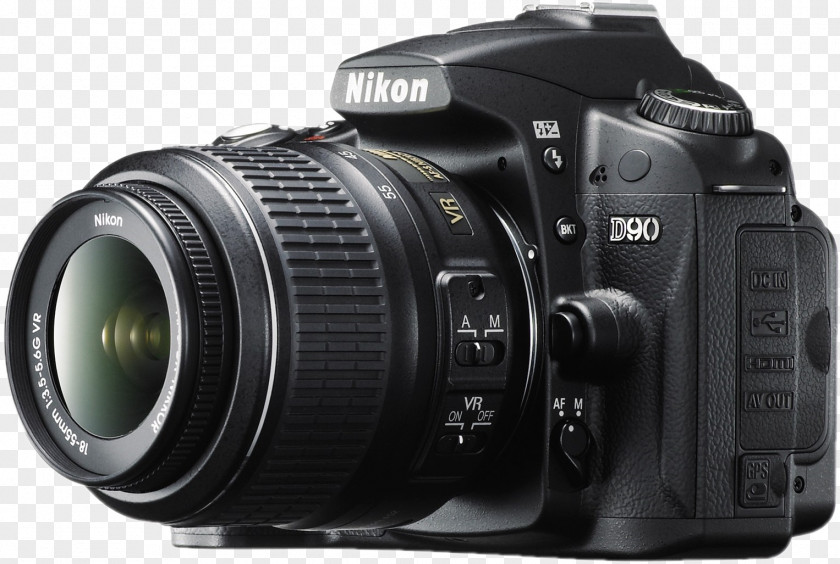 Camera Nikon D90 D80 D200 D40 Digital SLR PNG