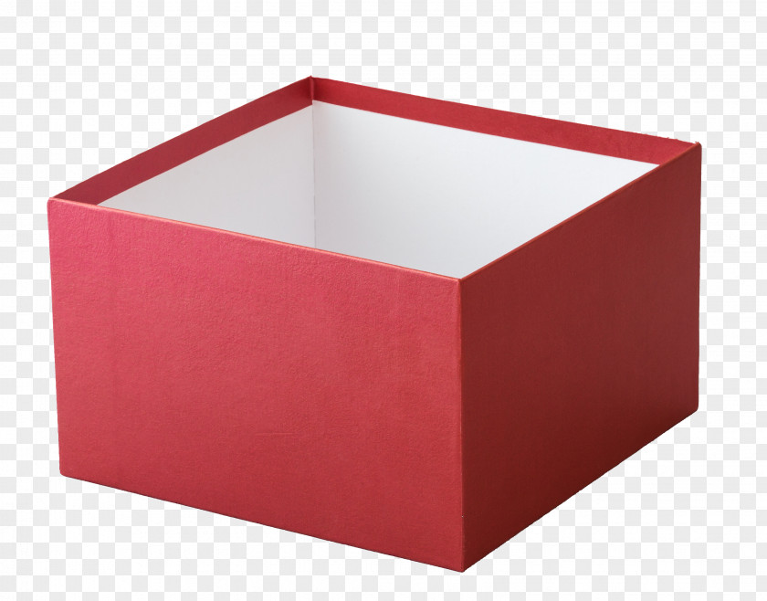 Red Empty Box Gratis PNG