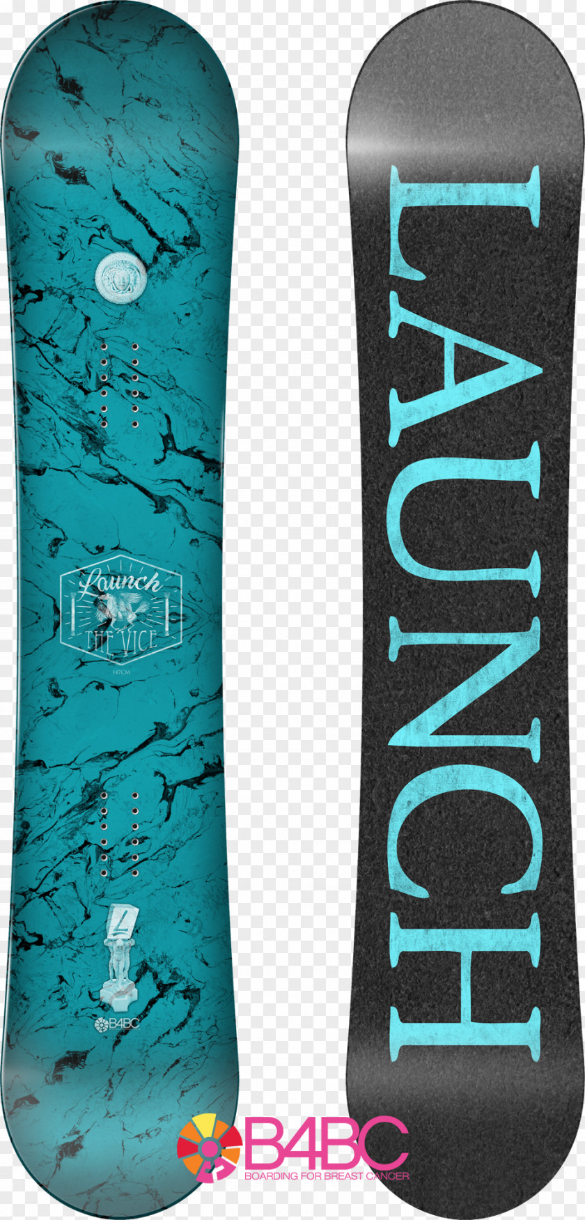 Snowboard Product Design Vice Media Turquoise PNG