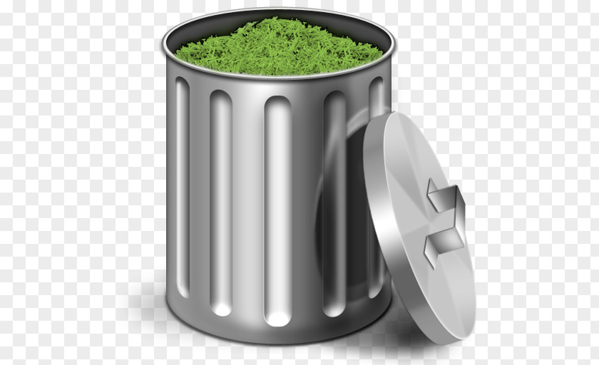 Trash Can Recycling Bin Waste Container Icon PNG