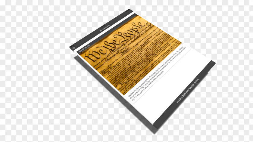 United States Constitution App Store PNG