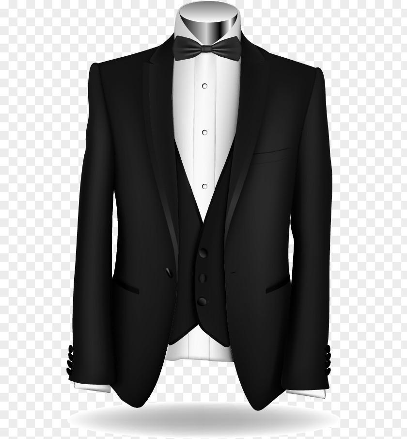 Vector Painted Suit Formal Wear Clothing PNG