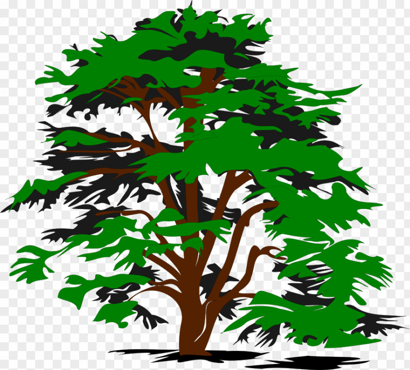 Free Vector Tree Black And White Clip Art PNG