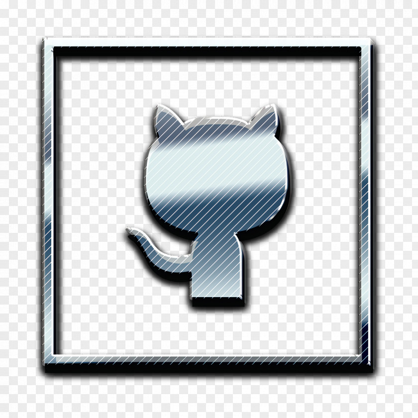 Gesture Symbol Github Icon Logo Media PNG