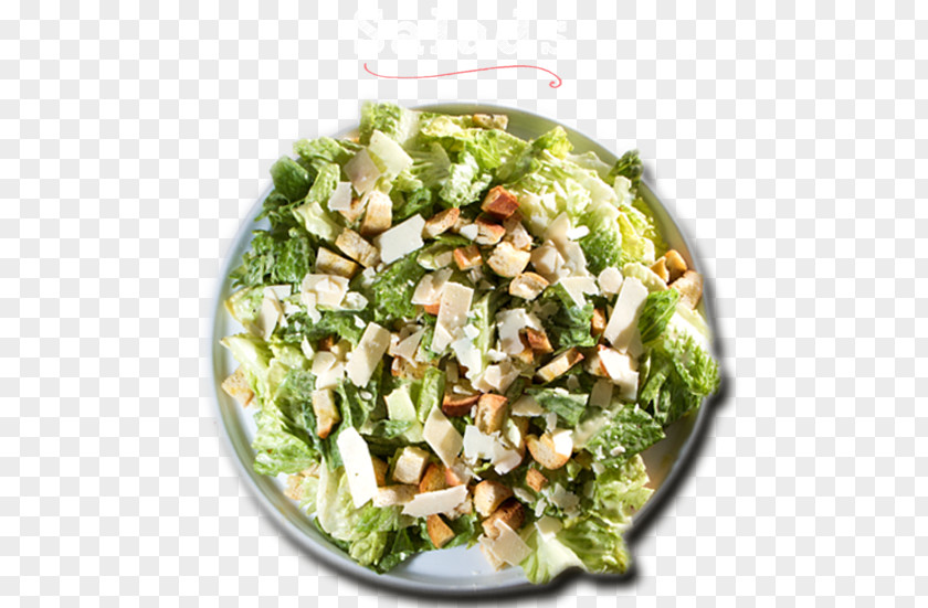 Gourmet Feast Pizza Vegetarian Cuisine Fattoush Caesar Salad Food PNG