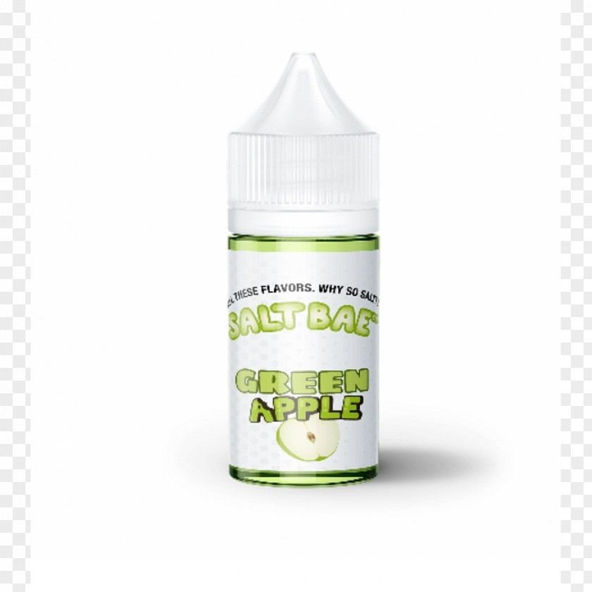 Juice Electronic Cigarette Aerosol And Liquid Salt Crisp Apple PNG