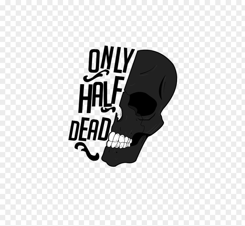 Skull Logo Brand Product Design PNG