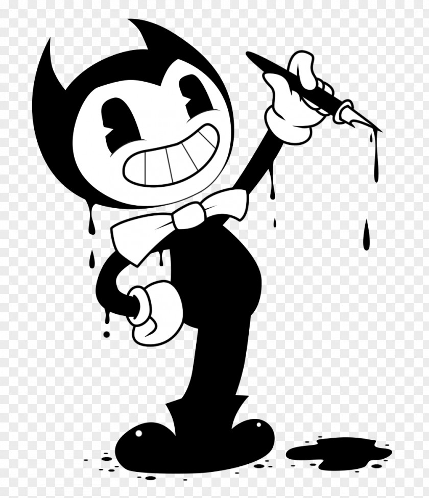 Page Poster Bendy And The Ink Machine Coloring Book Drawing Paper PNG