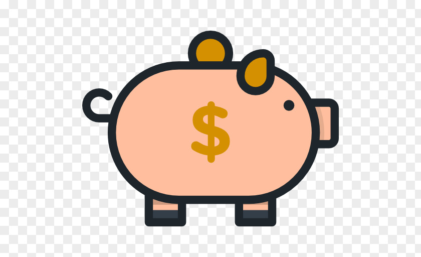 Piggy Vector Finance Bank Saving Money Funding PNG