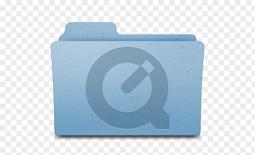 Quicktime Blue Brand Font PNG