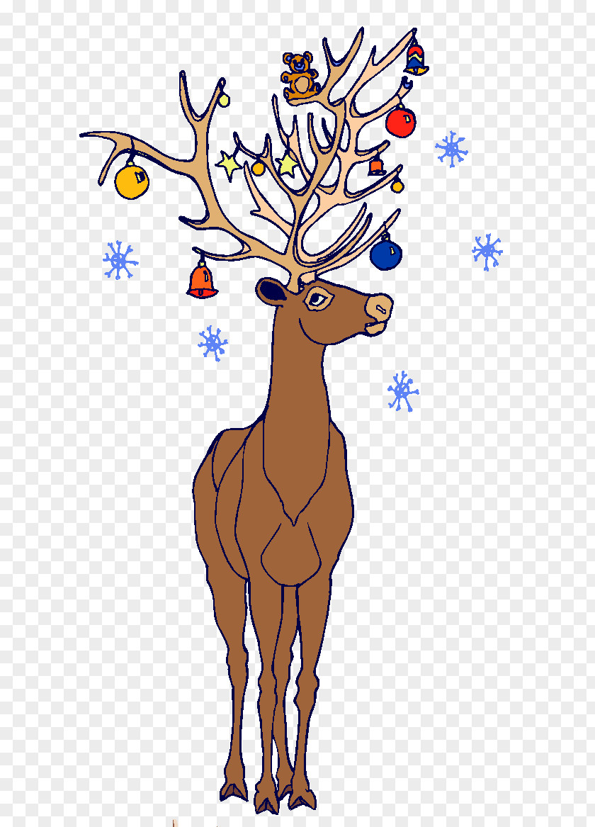 Reindeer Animation Clip Art PNG