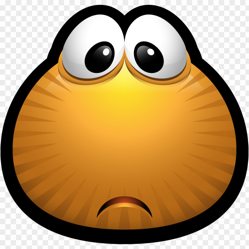 Brown Monsters 17 Emoticon Smiley Yellow Beak PNG