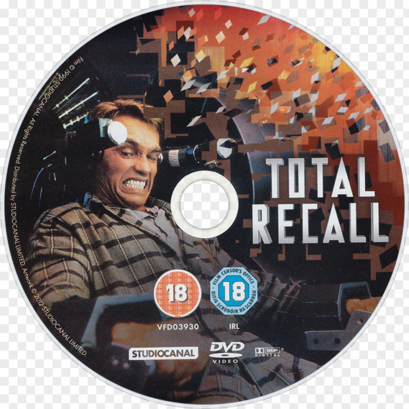Cover Dvd Total Recall DVD Blu-ray Disc STXE6FIN GR EUR Mongrel Media PNG