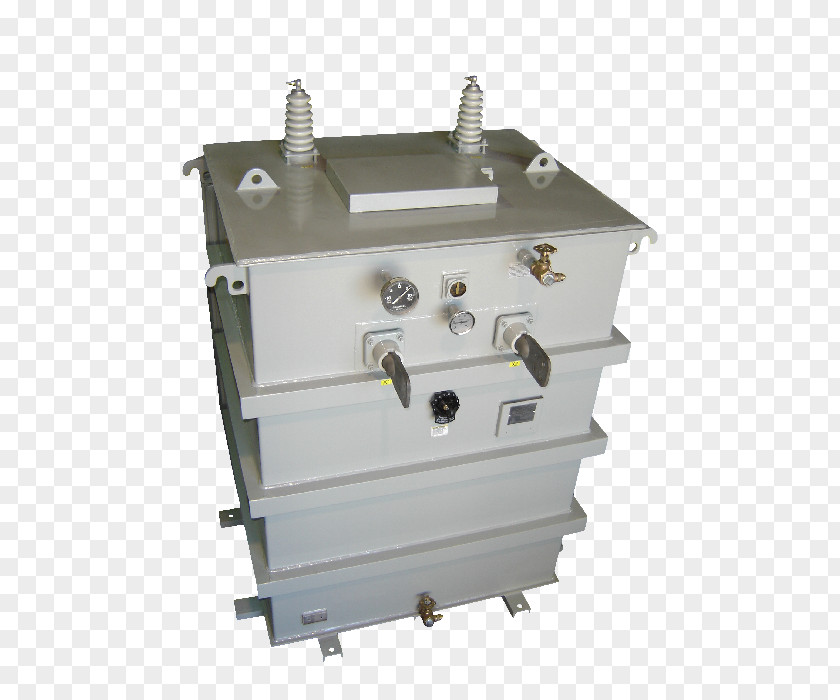 Electric Power System Transformer Oil Three-phase Padmount Types PNG