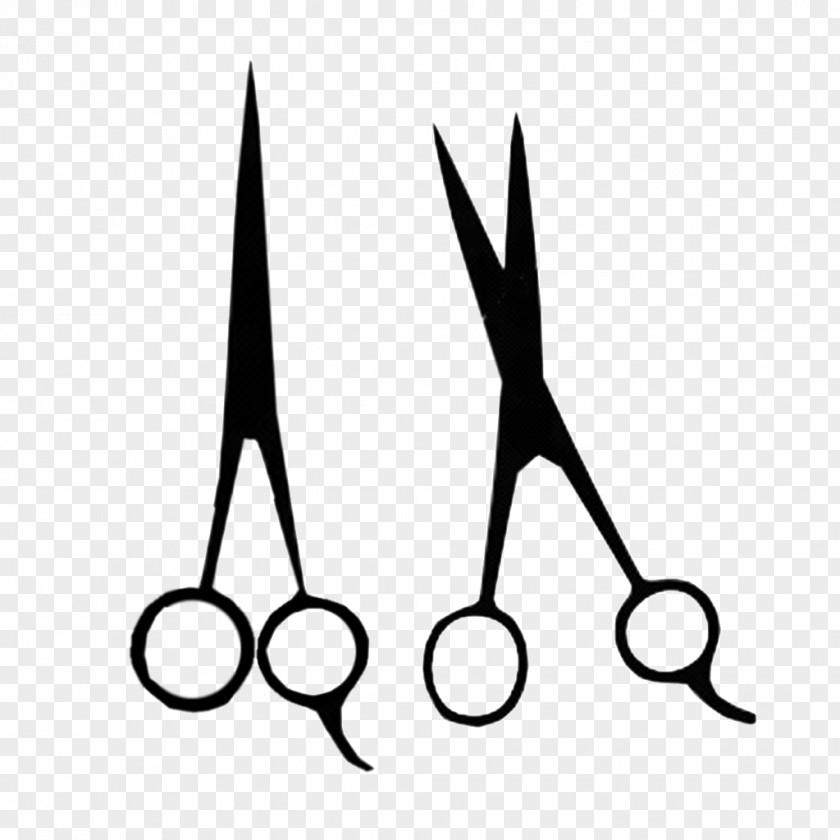 Hair Scissors Vector Comb Hair-cutting Shears Hairdresser Hairstyle PNG