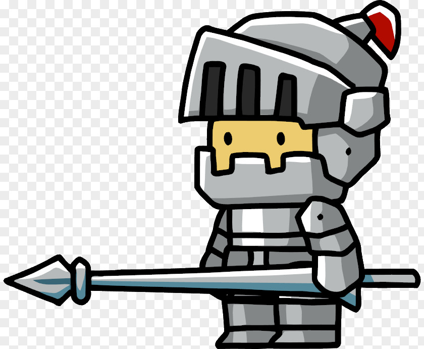 Knight Super Scribblenauts Middle Ages Unlimited Remix PNG