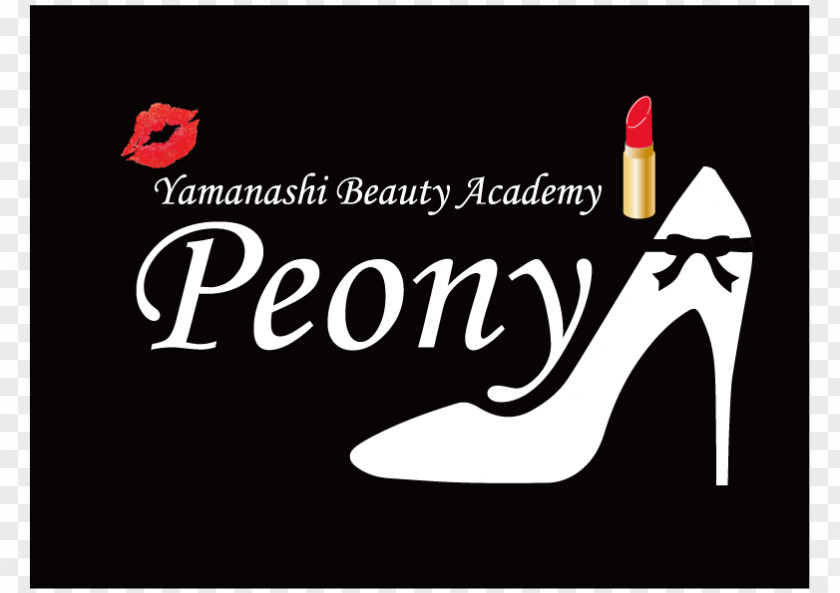 Peony Gold Shoe Logo Font PNG
