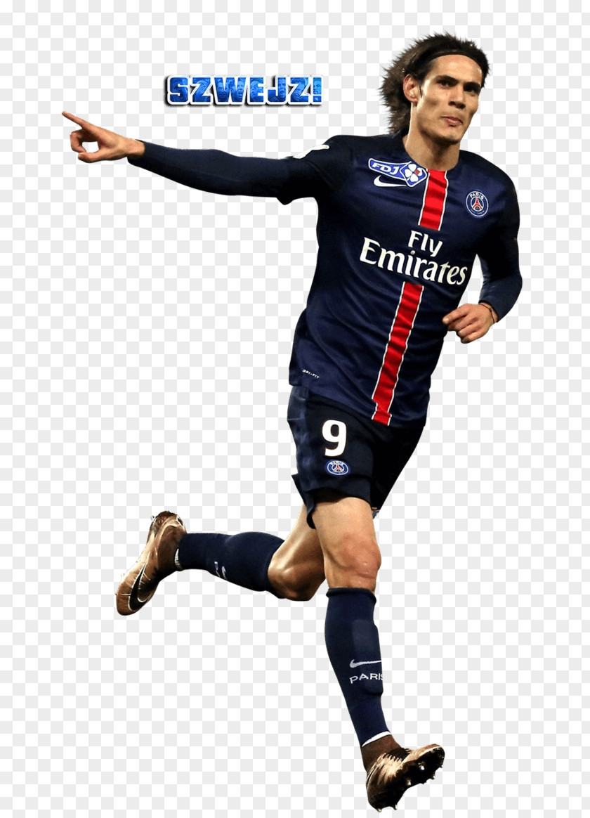 Football Edinson Cavani Paris Saint-Germain F.C. Soccer Player PNG