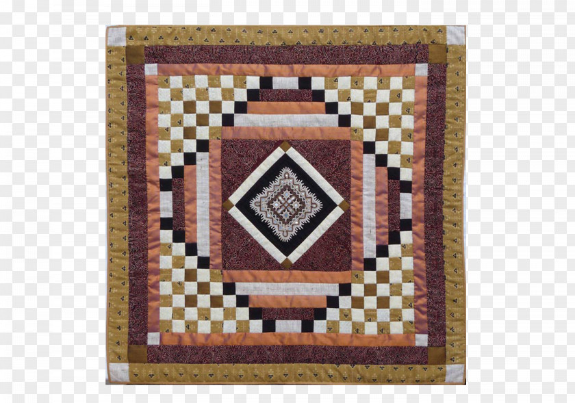 Patchwork Textile Arts Quilt Pattern PNG