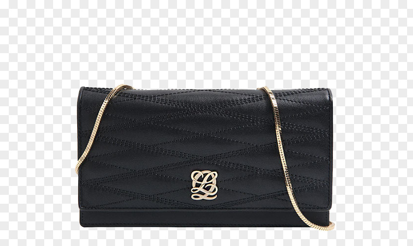 Ruikeduosi Black Leather Wallet Handbag Designer Download PNG