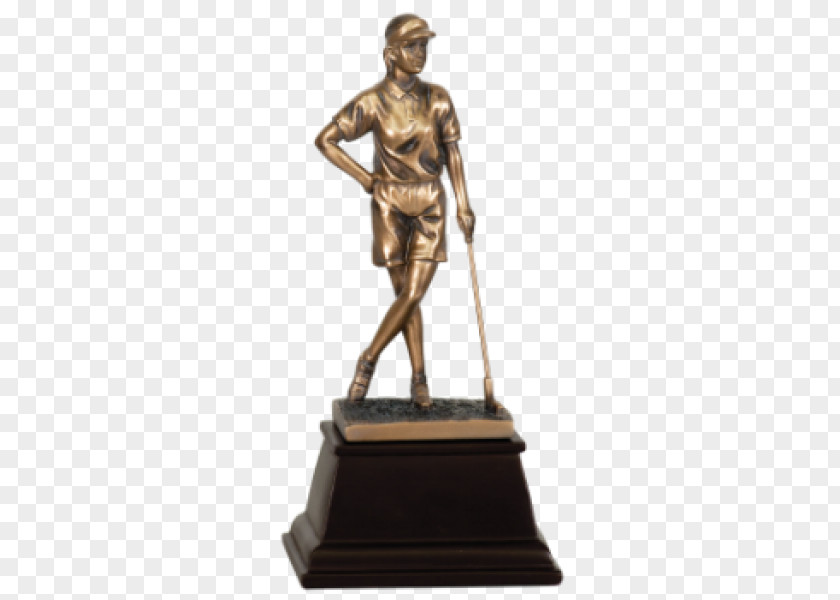 Trophy Bronze Sculpture Award Commemorative Plaque PNG