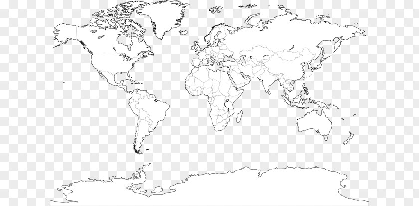 World Map Political Globe Outline Maps PNG
