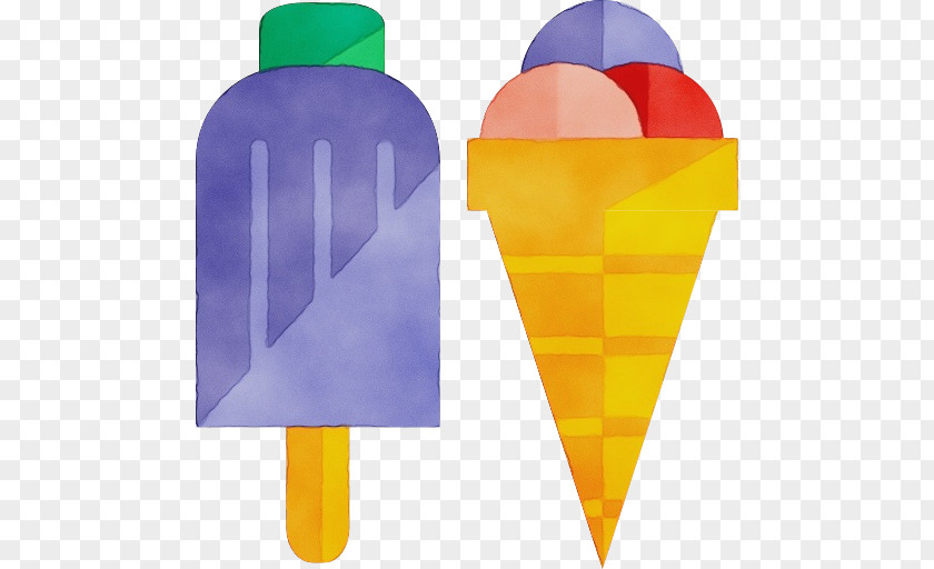 Yellow Cone PNG