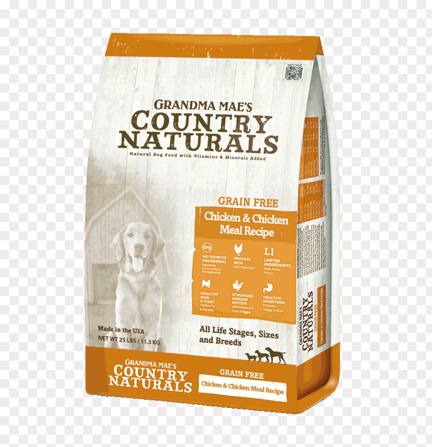Chicken Dog Food As Organic PNG