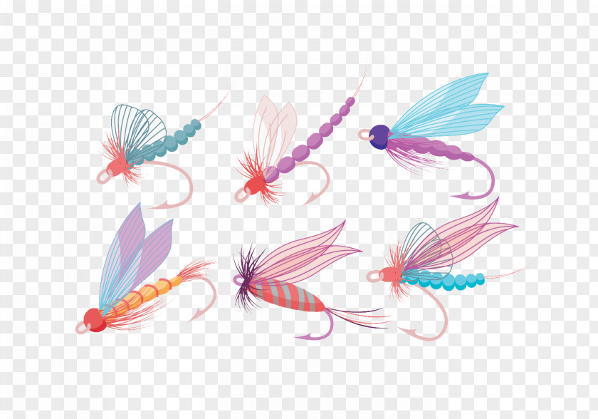 Fly Fishing Fish Hook PNG