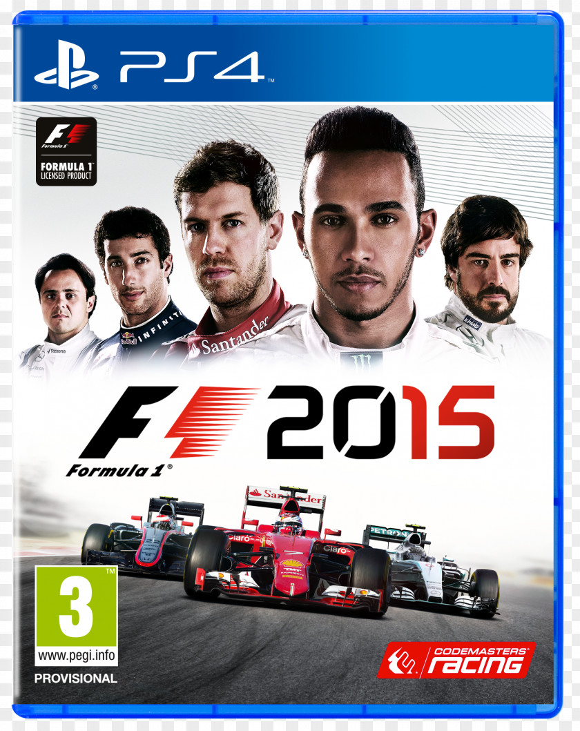 Formula 1 F1 2015 PlayStation 4 2014 FIA One World Championship 2009 Video Game PNG