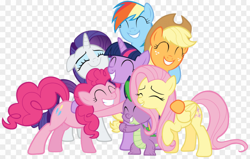 Group Hugs Cliparts Twilight Sparkle Rarity Pinkie Pie Pony Clip Art PNG