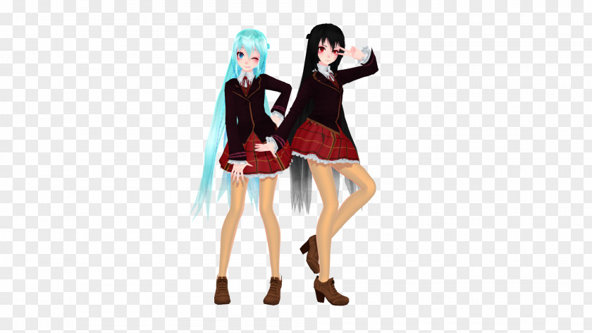 School Model Hatsune Miku MikuMikuDance Clothing Uniform PNG