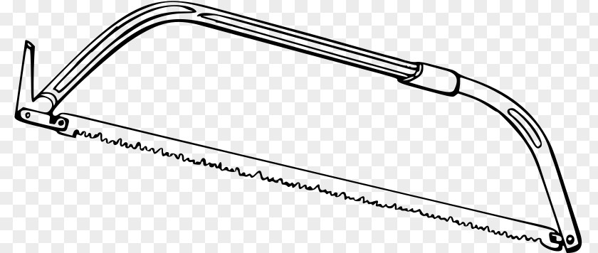 Bow Saw Hacksaw Drawing Frame PNG