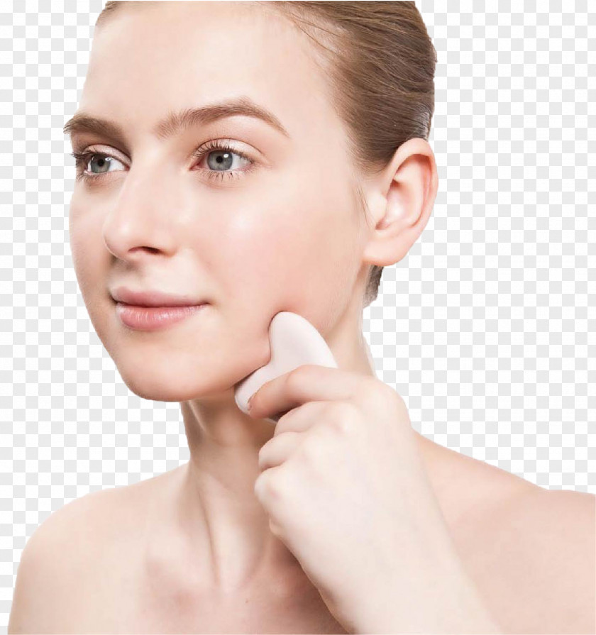 Do Facial Massage Beauty Amazon.com Ceramic Face Gua Sha Plate PNG