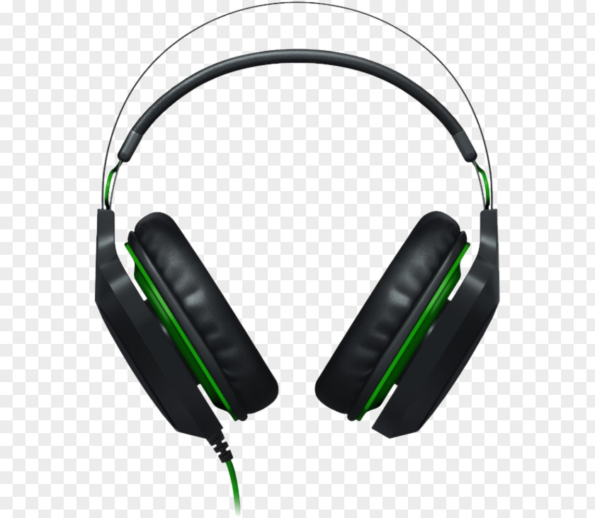 Microphone Razer Electra V2 7.1 Surround Sound Headset Headphones PNG