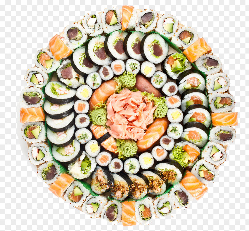 Sushi Menu California Roll Vegetarian Cuisine Hors D'oeuvre Platter PNG