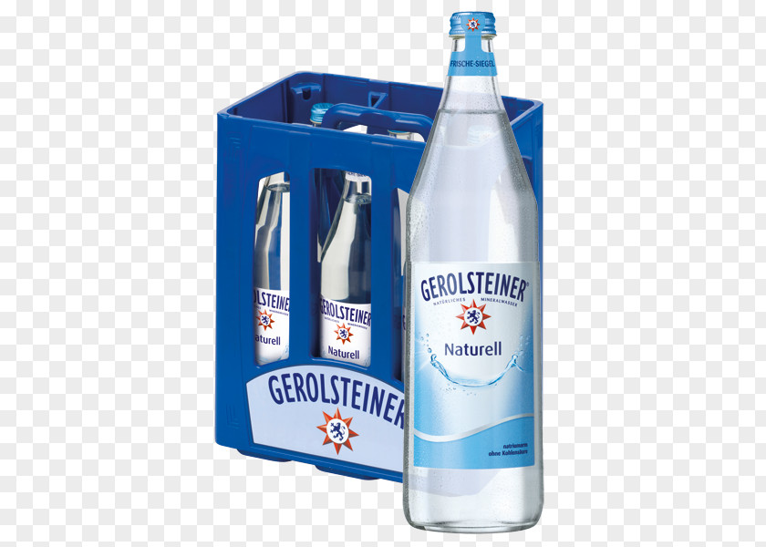 Bottle Gerolsteiner Brunnen Mineral Water Glashäger GmbH Glass PNG