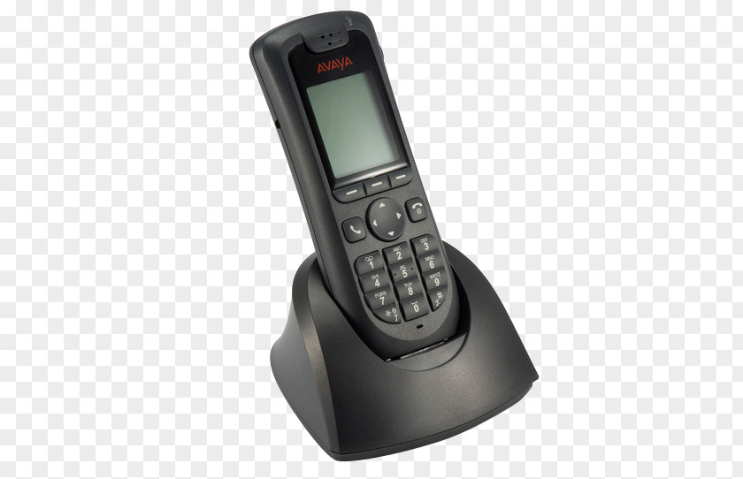Digital Enhanced Cordless Telecommunications Mobile Phones Telephone VoIP Phone Avaya 3720 Extension Handset PNG