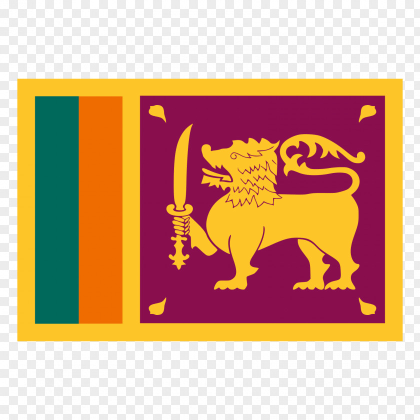 Flag Of Sri Lanka PNG