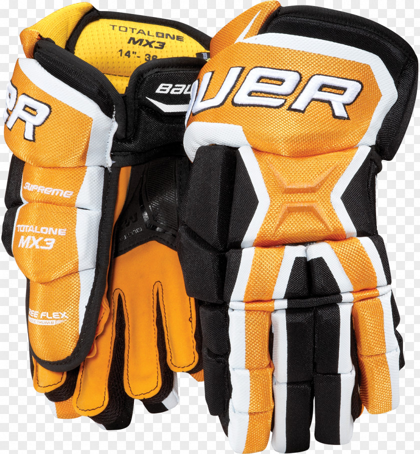 Gloves Bauer Hockey Ice Equipment Glove Shoulder Pads PNG