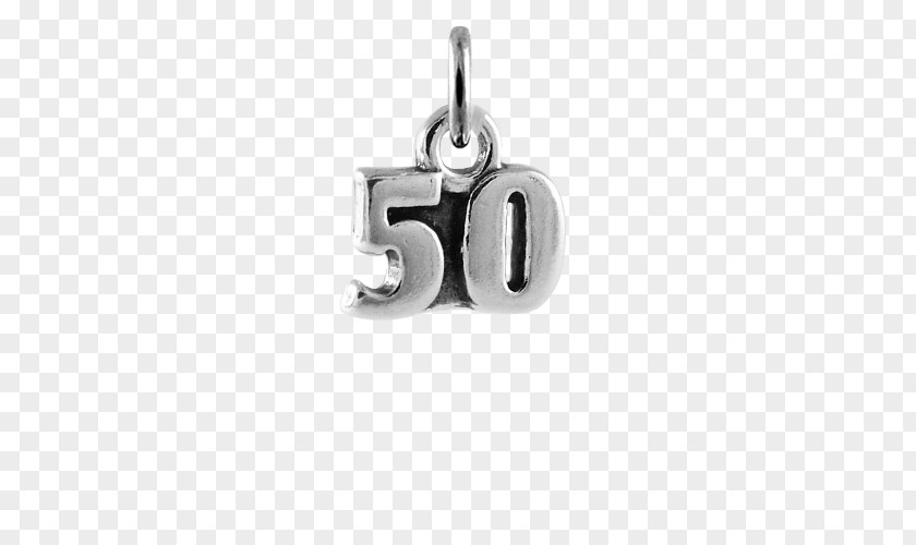 Silver 50th Earring Locket Product Design Body Jewellery PNG