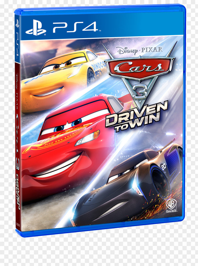 Cars 3: Driven To Win Wii U PlayStation PNG